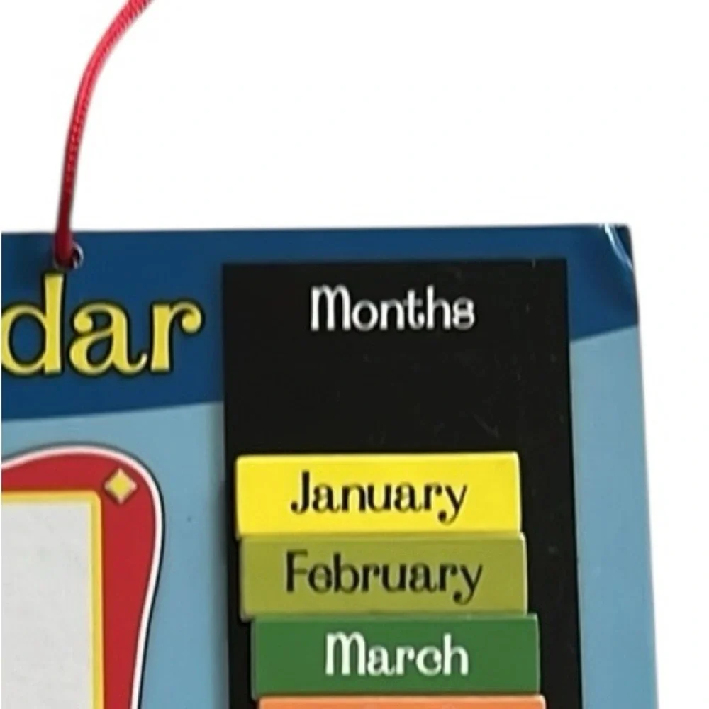 Magnetic Daily Calendar for kids